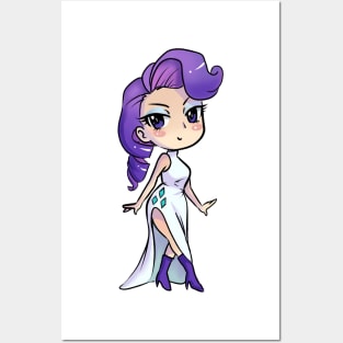 Chibi Rarity Posters and Art